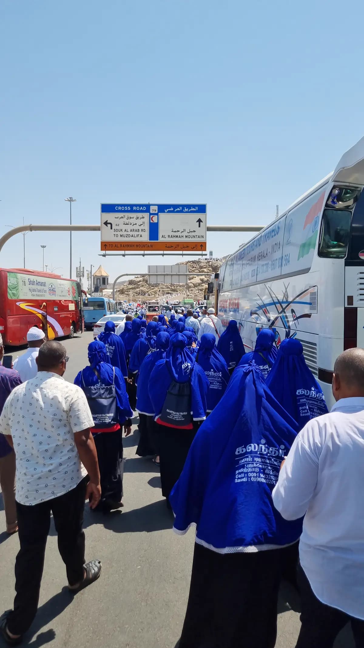 Kalanthar Haj Travels pilgrims during their sacred journey